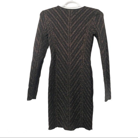 Torn by Ronny Robo Long Sleeves Bodycon Dress - Picture 11 of 15